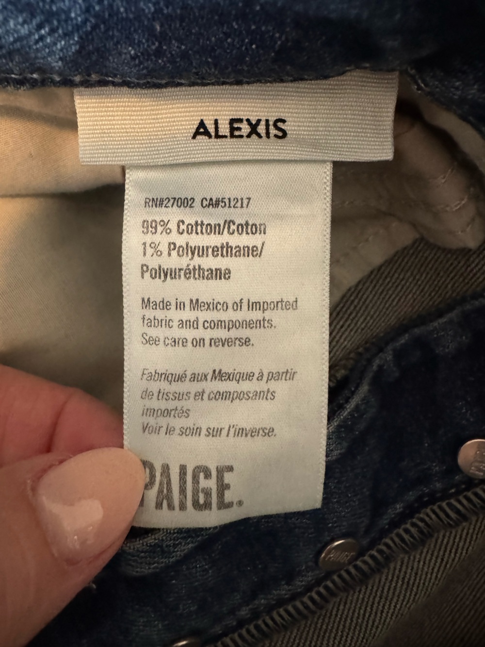 Paige Women's Alexis Barrel Leg Jeans In Lovejoy Distressed High Rise Size 27 - Picture 10 of 10